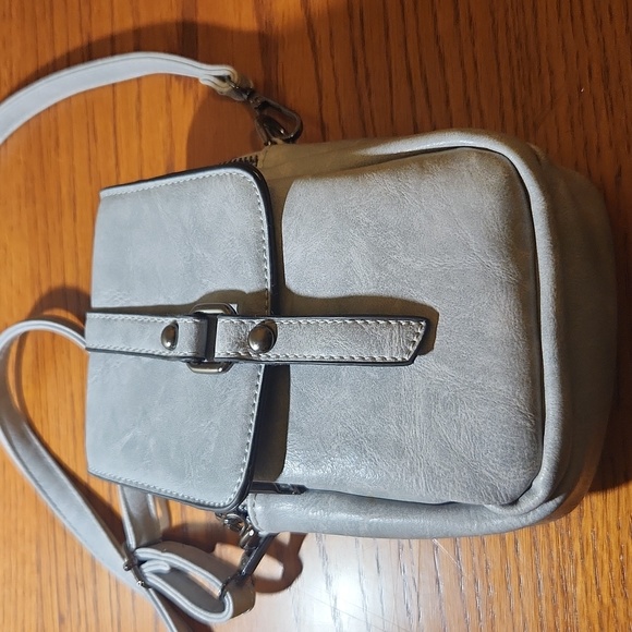 Grey crossbody bag - Picture 2 of 9